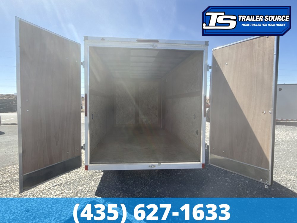 7x16 Wells Cargo FastTrac Enclosed Cargo Trailer - 7'0" Interior - 7K GVWR - .080 PolyCor, Barn Doors