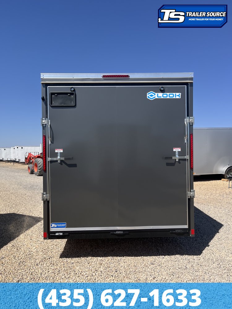 7x16 Look ST DLX Enclosed Cargo Trailer - 7'0" Interior - 7K GVWR - .080 PolyCor