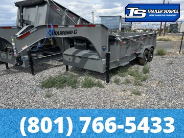 7x16 Diamond C LPT-GN 210 Gooseneck Dump