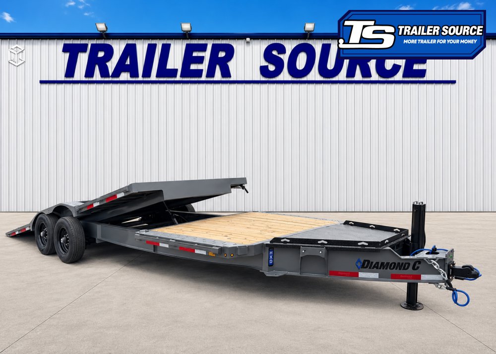 8.5x24 Diamond C HXD 210 Wide Body w/ Drive Over Fenders Tilt