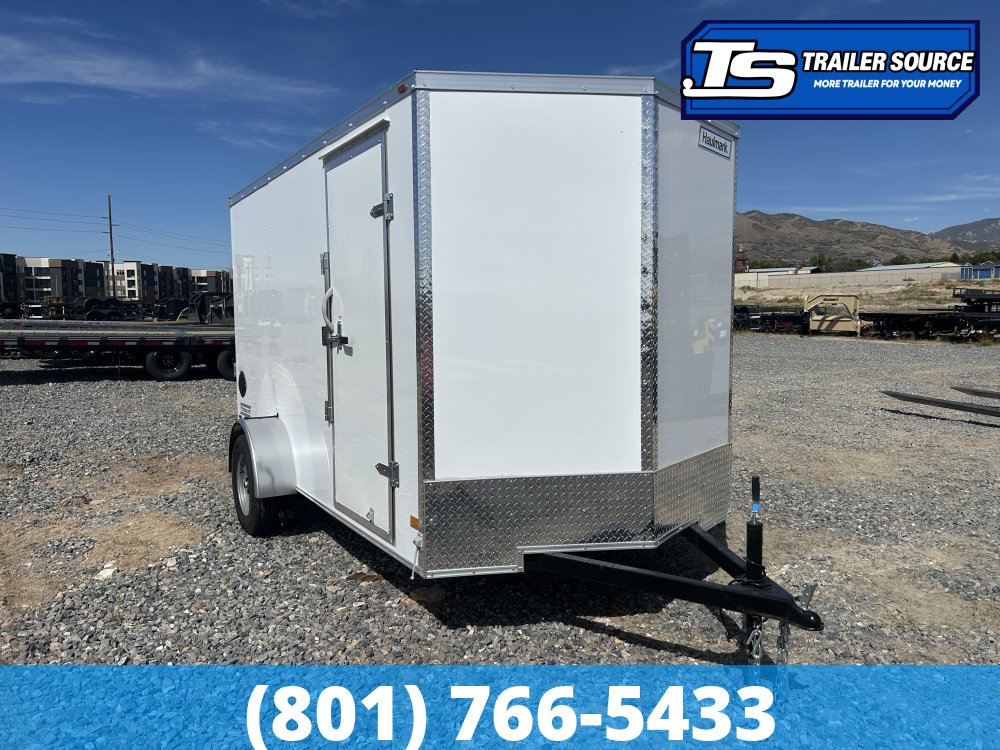 6x12 Haulmark Passport Enclosed Cargo Trailer - 6'6" Interior - 3.5K GVWR - .080 PolyCor