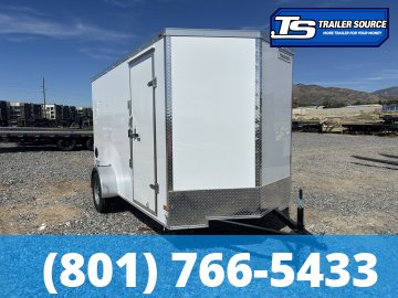 6x12 Haulmark Passport Enclosed Cargo Trailer - 6'6" Interior - 3.5K GVWR - .080 PolyCor