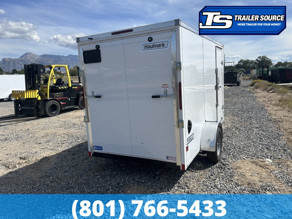 6x12 Haulmark Passport Enclosed Cargo Trailer - 6'6" Interior - 3.5K GVWR - .080 PolyCor