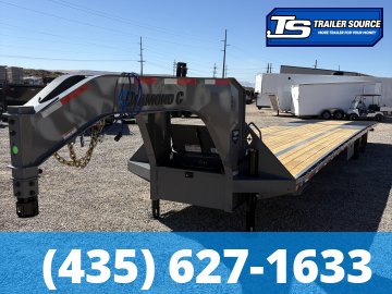 8.5x40 Diamond C FMAX 216 Gooseneck Equipment Maxx Ramps