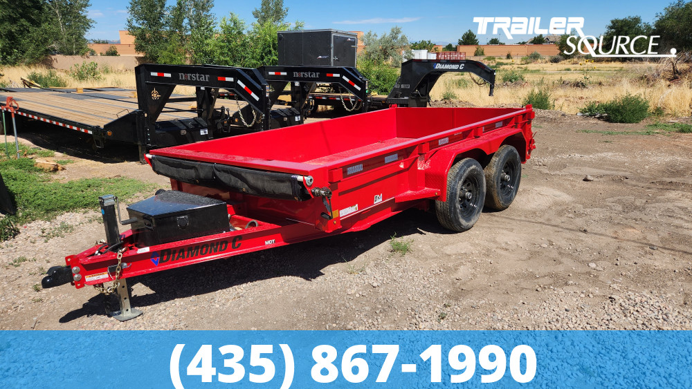 6.5x12 Diamond C MDT 10K 18" Sides Dump