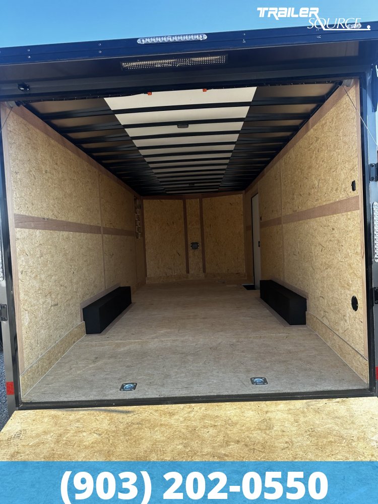 8.5x20 Haulmark Transport 7'0" Interior 10K Tandem Axle Enclosed Cargo