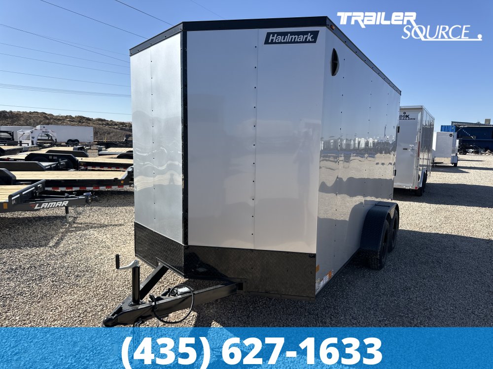 7x14 Haulmark Passport DELUXE 7'0" Interior 7K Tandem Axle Enclosed Cargo