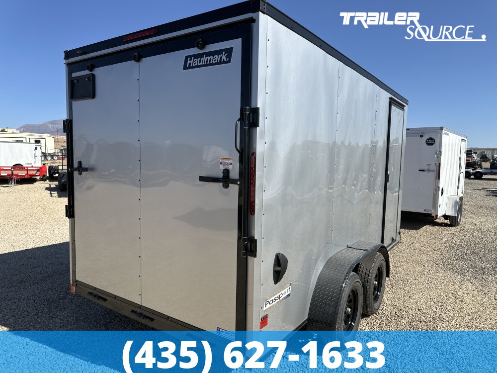 7x14 Haulmark Passport DELUXE 7'0" Interior 7K Tandem Axle Enclosed Cargo