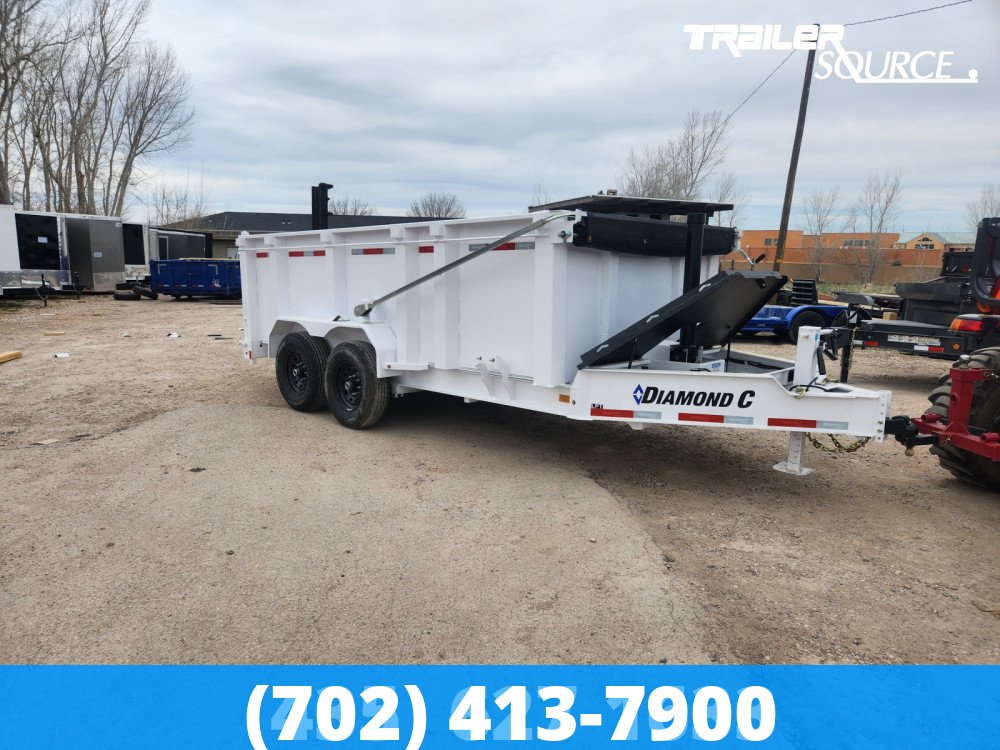 7x14 Diamond C LPT 207  15.5K Dump