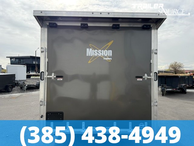 8.5x24 Alcom Mission EZ Hauler 7'0" Interior Enclosed Cargo