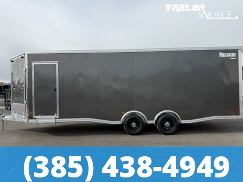 8.5x24 Alcom Mission EZ Hauler 7'0" Interior Enclosed Cargo