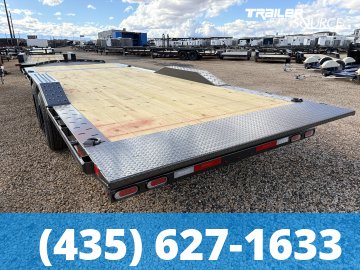 8.5x22 Diamond C HXD 208 Tilt Trailer - 18K GVWR