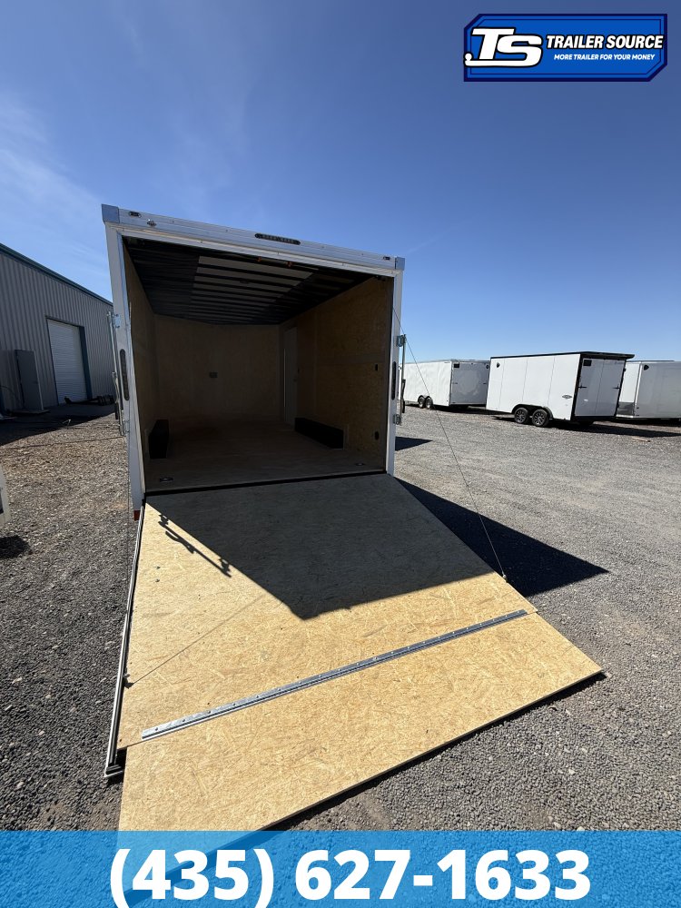 8.5x16 Haulmark Grizzly HD Enclosed Cargo Trailer - 7'0" Interior - 12K GVWR - 12" Cross Member Upgrade, Double 3/4 Floor