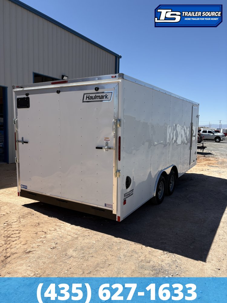 8.5x20 Haulmark Passport Enclosed Cargo Trailer - 7'0" Interior - 7K GVWR - E-Track