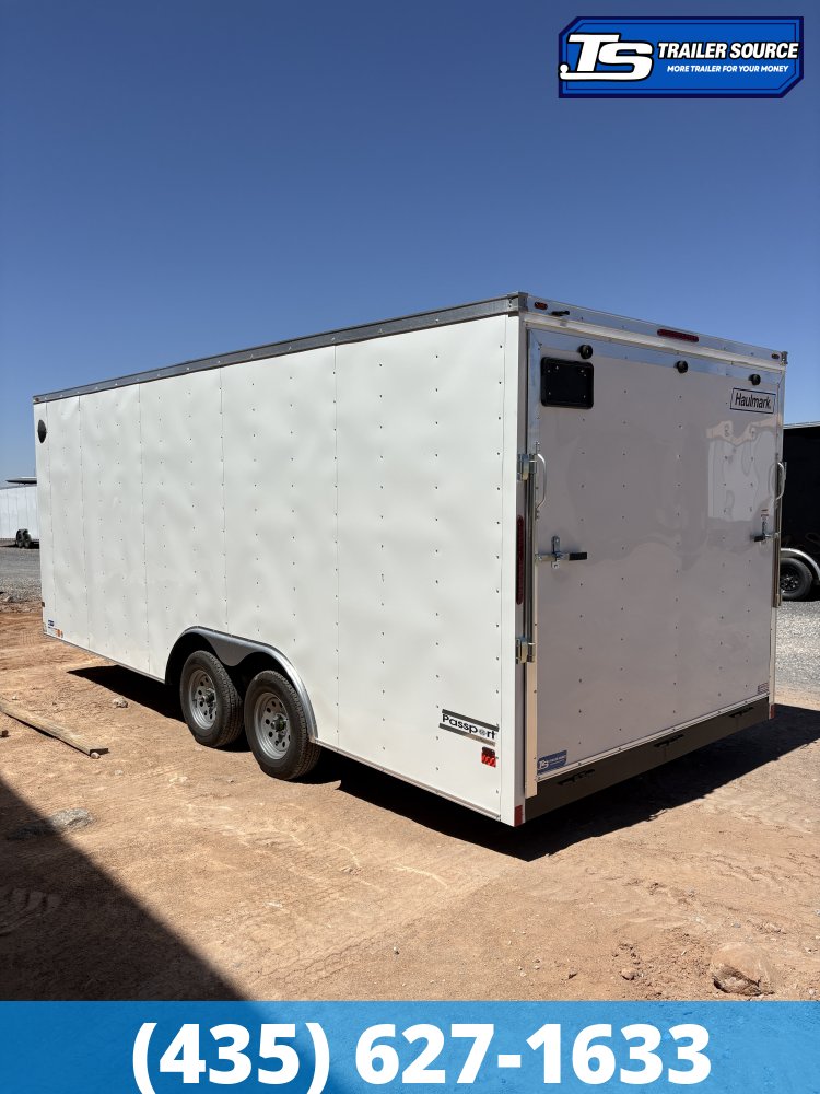 8.5x20 Haulmark Passport Enclosed Cargo Trailer - 7'0" Interior - 7K GVWR - E-Track