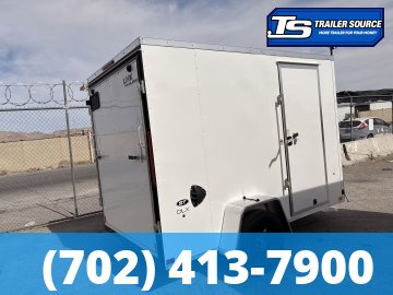 6x10 Look ST DLX Enclosed Cargo Trailer - 6'6" Interior - 3.5K GVWR - 16" Cross Member Upgrade, Torsion Axles