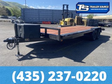 8.5x20 Other CAR HAULER Flatbed Car Hauler Trailer - 10K GVWR -