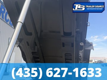 Double A Excel Series ELP 7x14 ft Dump Trailer 20" Sides 15.4K GVWR I-Beam Frame, Telescopic, Wireles Remote