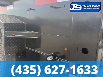 Double A Excel Series ELP 7x14 ft Dump Trailer 20" Sides 15.4K GVWR I-Beam Frame, Telescopic, Wireles Remote