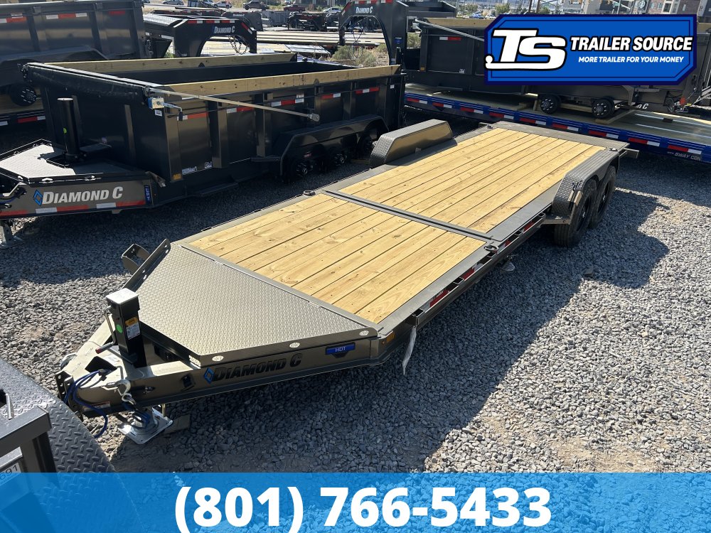 7x22 Diamond C HDT 207 Tilt Trailer - 15.5K GVWR -