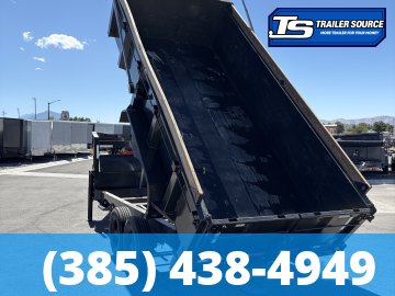 7x16 Diamond C LPT-GN 210 Dump Trailer - 23K GVWR - Hydraulic Jack(s)