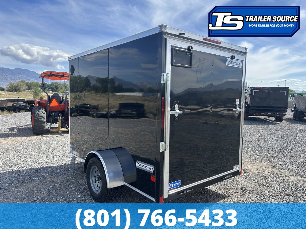 6x10 Haulmark Passport Enclosed Cargo Trailer - 6'6" Interior - 3.5K GVWR - .080 PolyCor