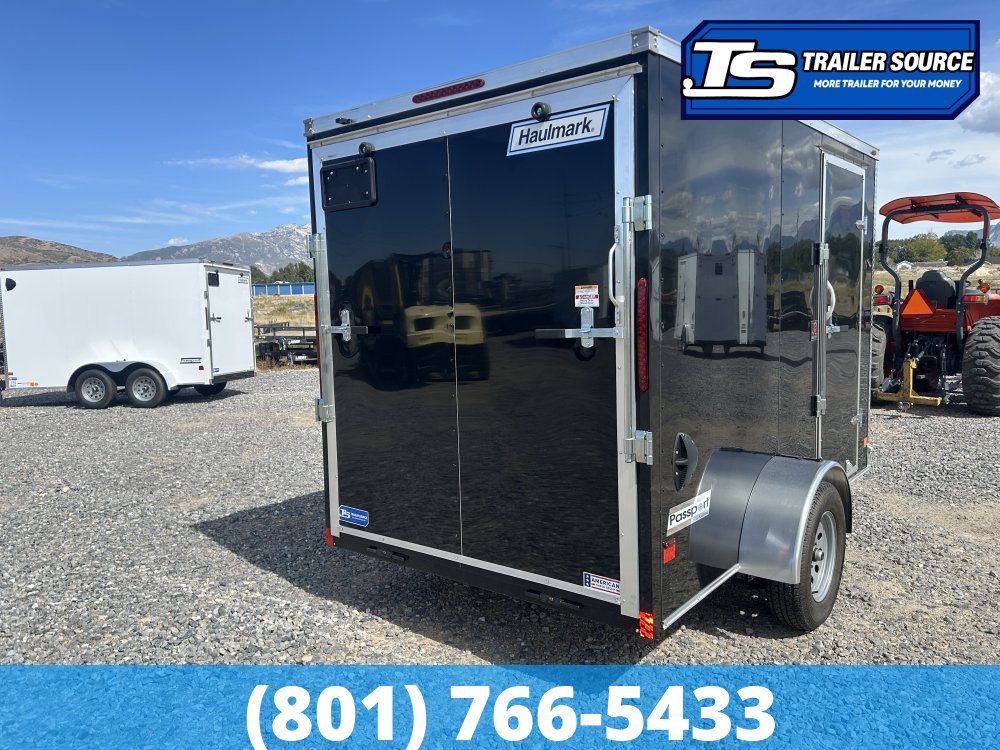 6x10 Haulmark Passport Enclosed Cargo Trailer - 6'6" Interior - 3.5K GVWR - .080 PolyCor