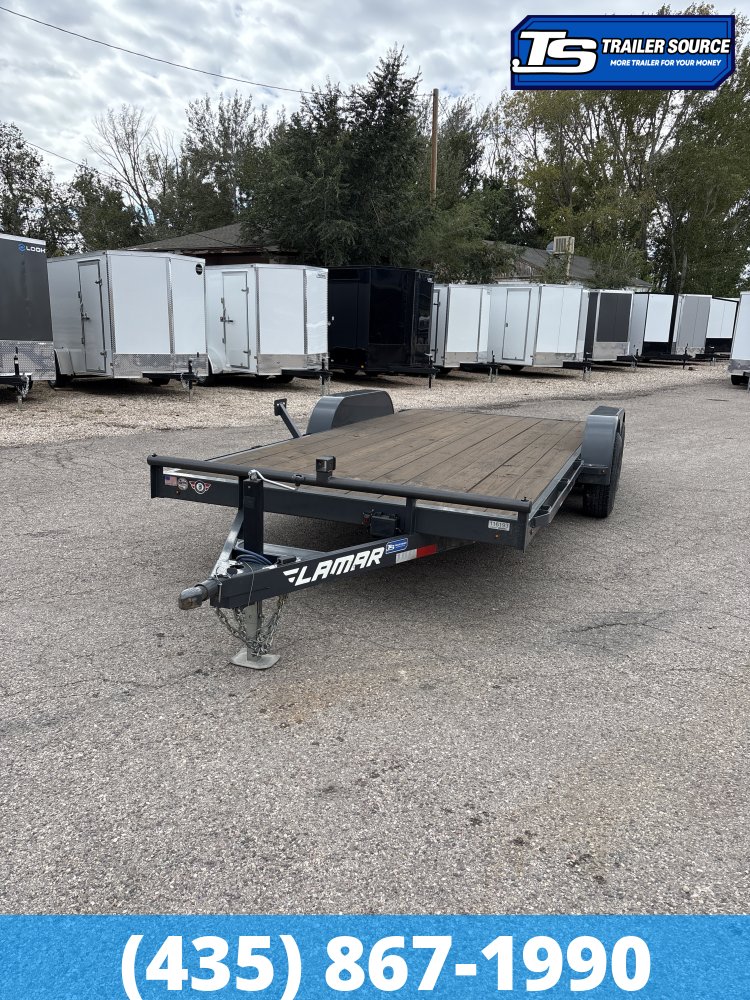 7x18 Lamar CC Flatbed Car Hauler