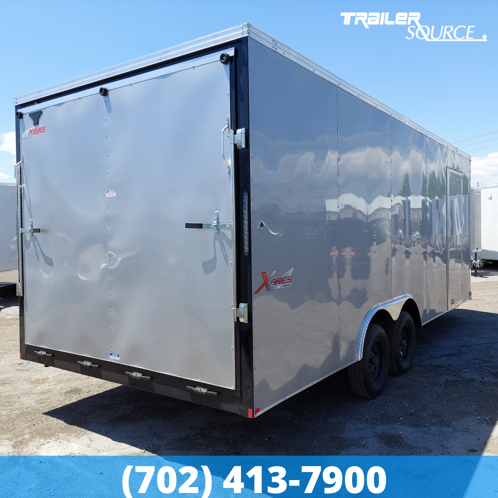 8.5x20 Mirage Xpress 7'0" Interior 7K Tandem Axle Enclosed Cargo