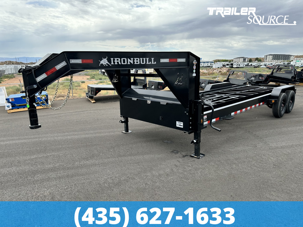7x20 Iron Bull DBG Roll Off Dumpster Gooseneck 16K Utility