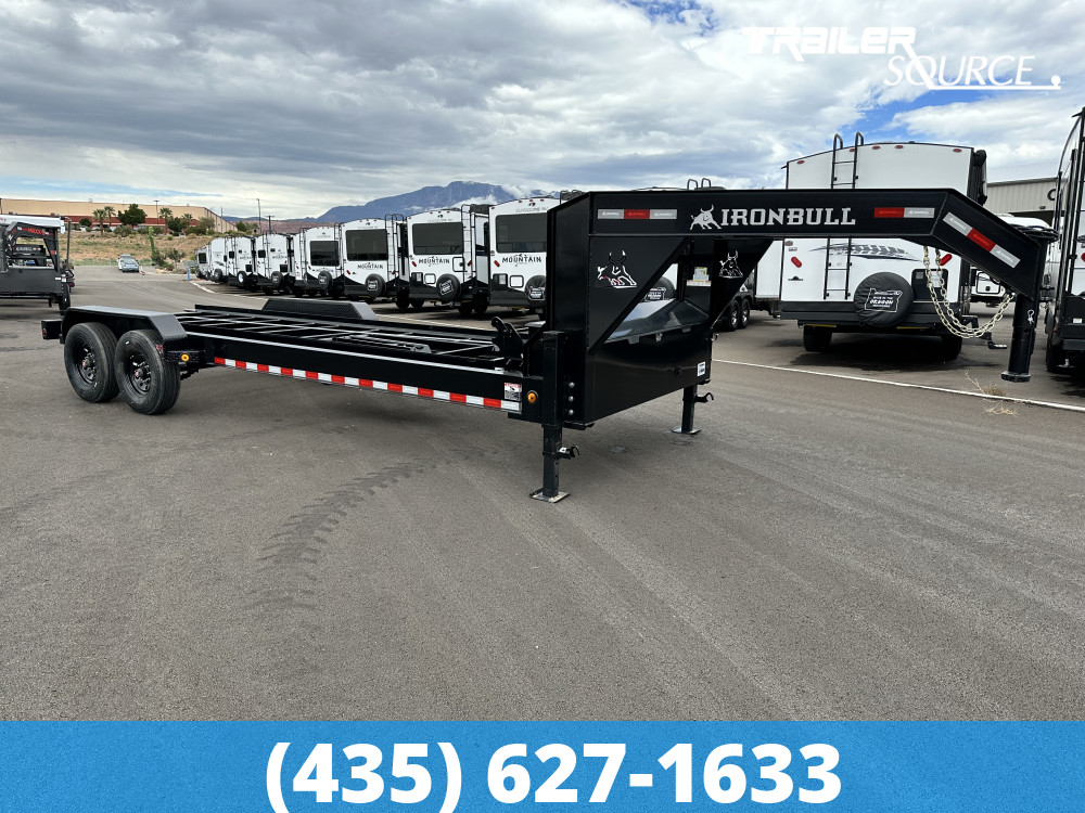 7x20 Iron Bull DBG Roll Off Dumpster Gooseneck 16K Utility