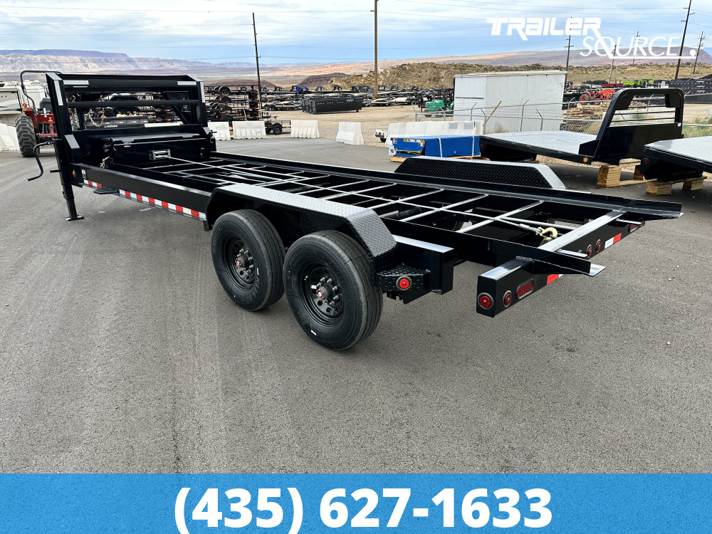 7x20 Iron Bull DBG Roll Off Dumpster Gooseneck 16K Utility