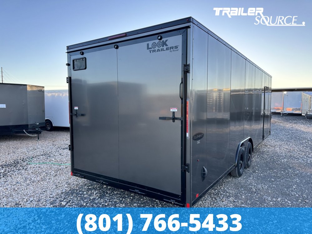 8.5x26 Look Element SE 7'6" Interior 10K Tandem Axle Enclosed Cargo