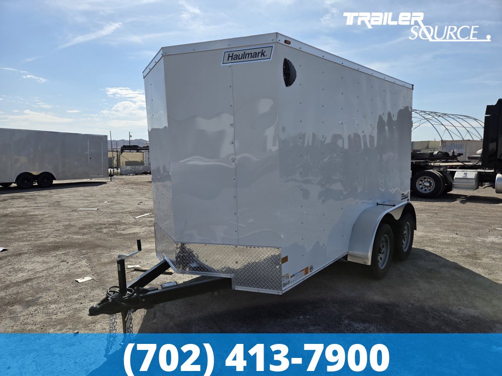 6x12 Haulmark Passport 6'6" Interior 7K Tandem Axle Enclosed Cargo Trailer