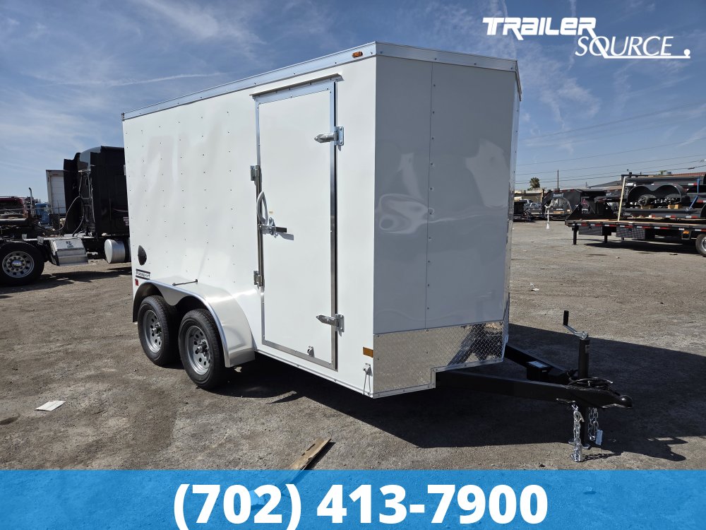 6x12 Haulmark Passport 6'6" Interior 7K Tandem Axle Enclosed Cargo Trailer