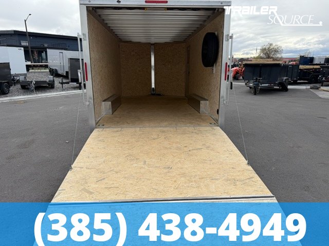 8.5x16 Alcom Mission EZ Hauler 7'0" Interior Enclosed Cargo
