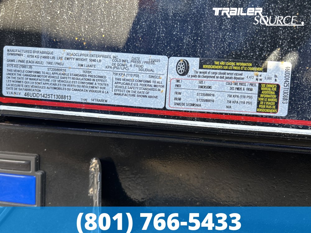 7x14 Diamond C LPT 207 Dump