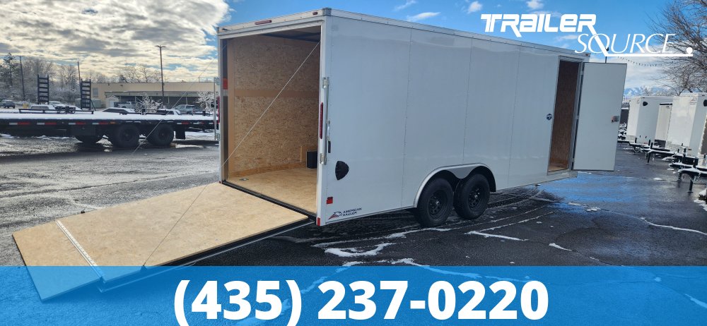 8.5x20 American Hauler Arrow Deluxe Enclosed Car Hauler