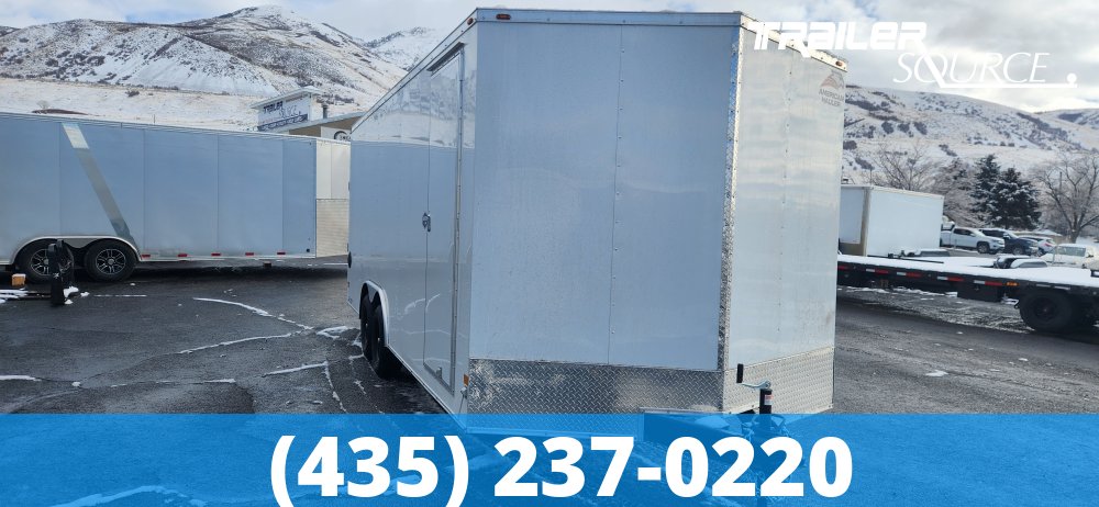 8.5x20 American Hauler Arrow Deluxe Enclosed Car Hauler