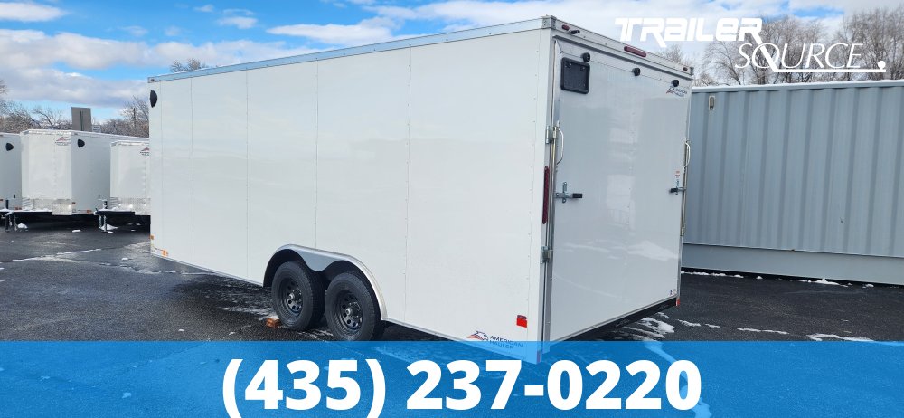 8.5x20 American Hauler Arrow Deluxe Enclosed Car Hauler