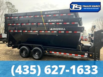 Iron Bull Roll Off Dumpster Bin Only 16 ft 48" Sides