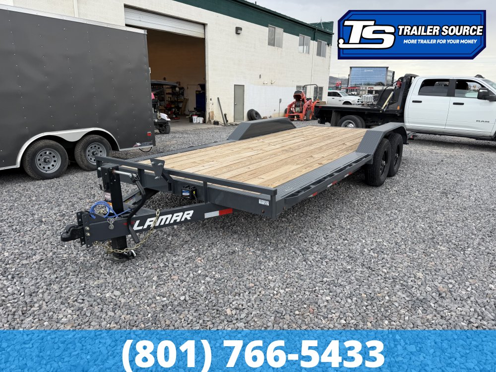 8.5x20 Lamar H6 Wide Body w/ Drive Over Fenders Equipment