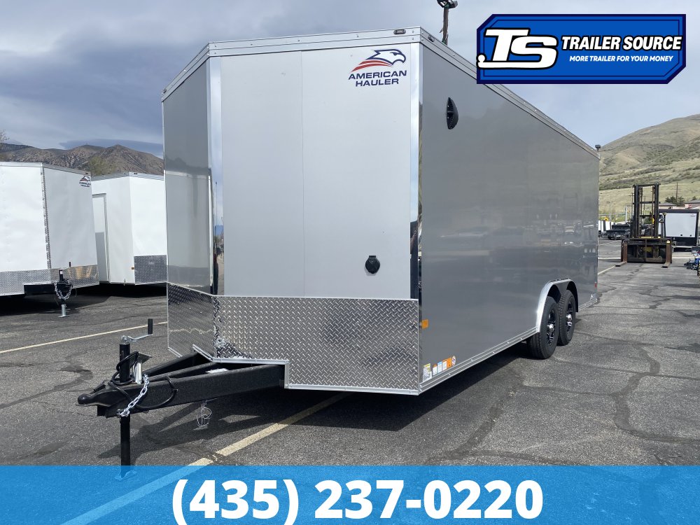 8.5x20 American Hauler Mach Enclosed Car Hauler Race