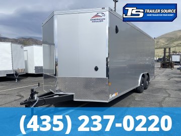 8.5x20 American Hauler Mach Enclosed Car Hauler Trailer - 7'0" Interior - 10K GVWR -