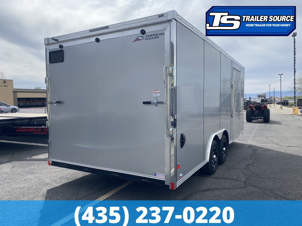 8.5x20 American Hauler Mach Enclosed Car Hauler Trailer - 7'0" Interior - 10K GVWR -