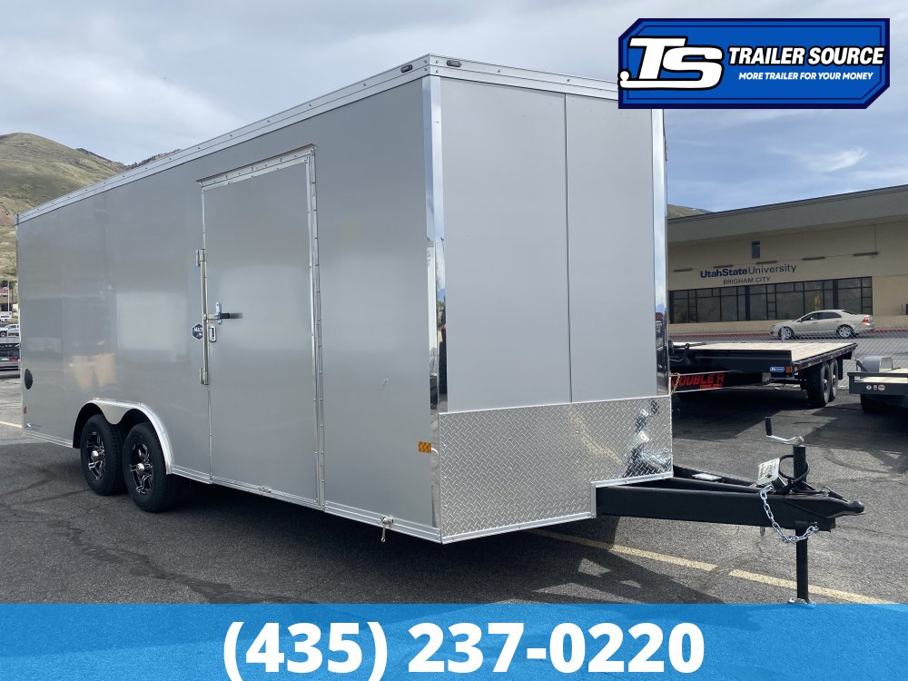 8.5x20 American Hauler Mach Enclosed Car Hauler Trailer - 7'0" Interior - 10K GVWR -