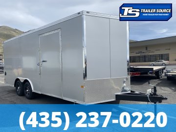 8.5x20 American Hauler Mach Enclosed Car Hauler Trailer - 7'0" Interior - 10K GVWR -