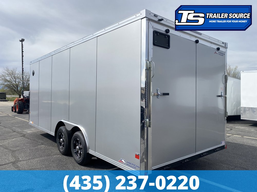 8.5x20 American Hauler Mach Enclosed Car Hauler Trailer - 7'0" Interior - 10K GVWR -