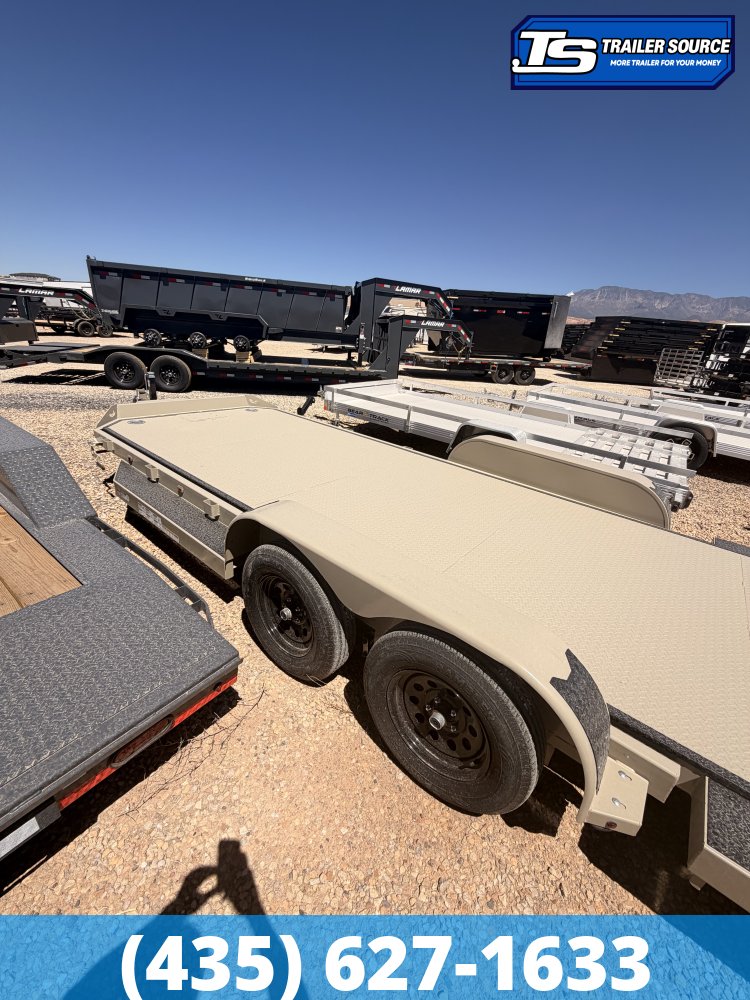 7x22 Iron Bull TRB Premium Tilt Car Hauler Trailer - 7K GVWR -