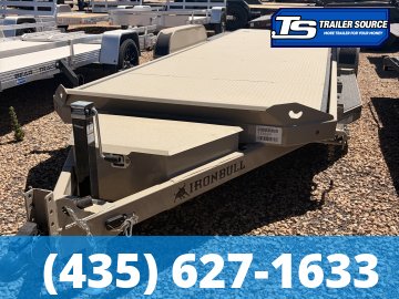 7x22 Iron Bull TRB Premium Tilt Car Hauler Trailer - 7K GVWR -